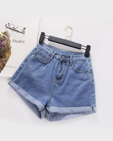 Vintage Chic Denim Shorts