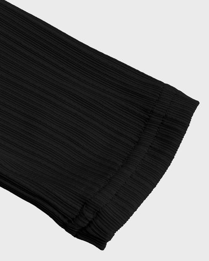 Halter Square Neck Maxi Dress (Black)