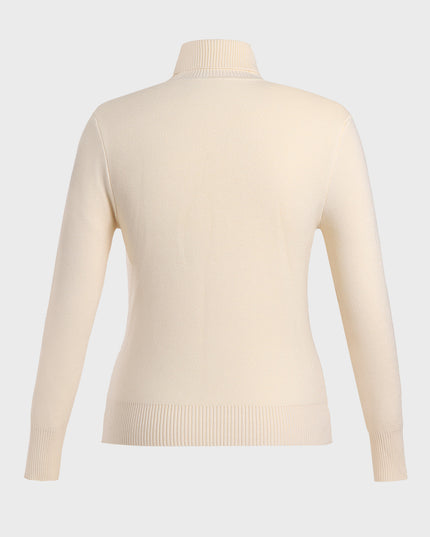Velvet Warmth Turtleneck Sweater