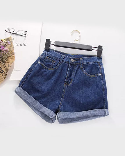 Vintage Chic Denim Shorts