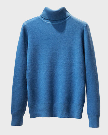 Velvet Warmth Turtleneck Sweater