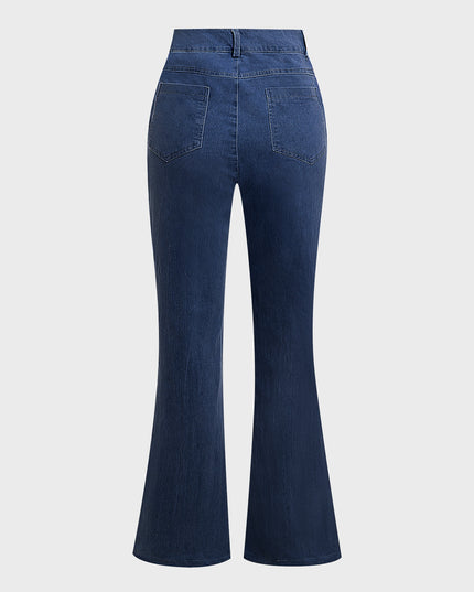 Summer 2023-Ultra High Rise Stretch Flare Jeans