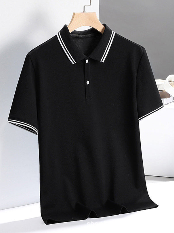 Retro Stripe Polo