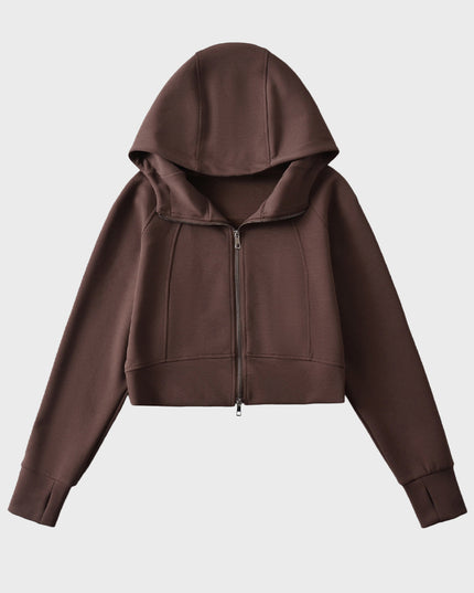 ZipperFlex Hoodie Jacket