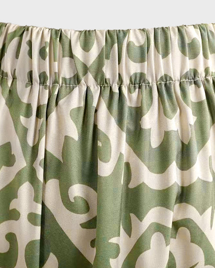 Korean Boho Maxi Skirt