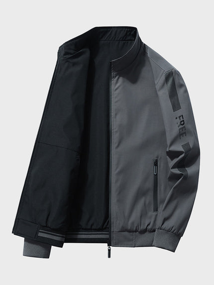 Dual-Style Baseball Jacket