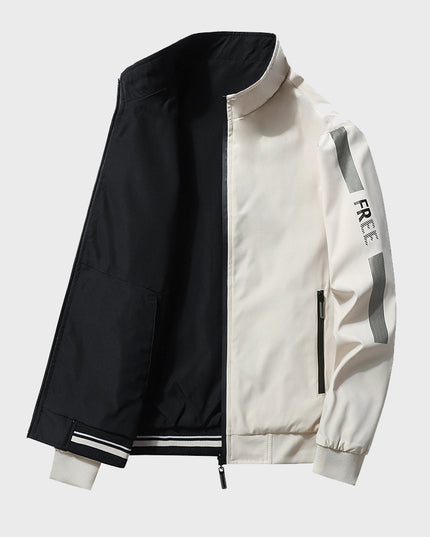 Dual-Style Baseball Jacket