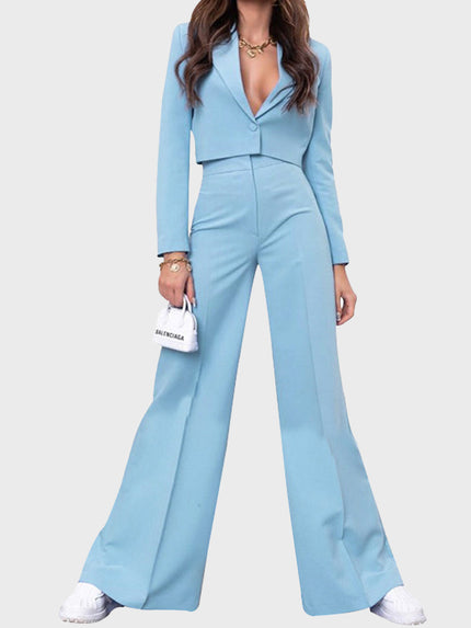 Urban Chic Solid Color Suit Set