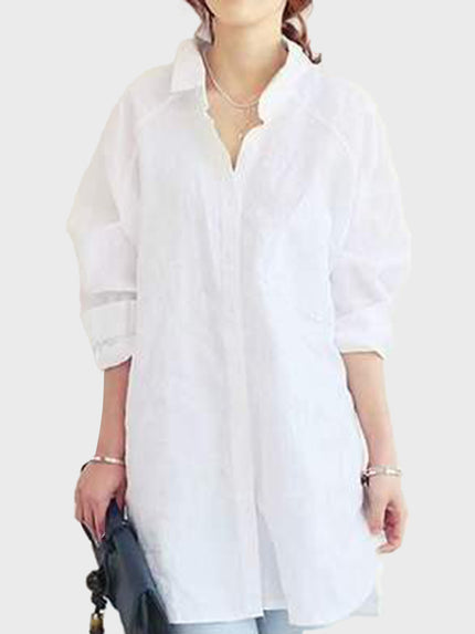 Spring Oversize Linen Shirt