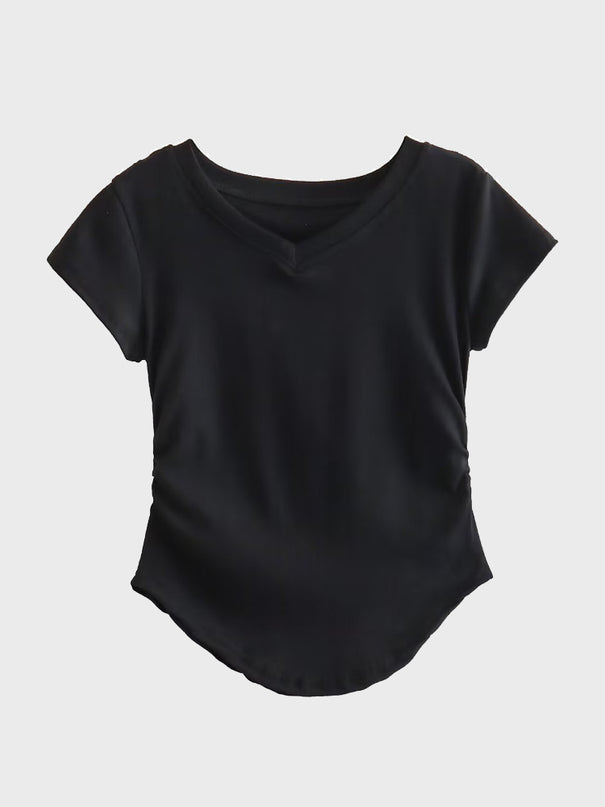 Vogue V-neck Slim Tee