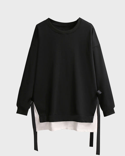 Cotton Oversized Pullover Top Jacket