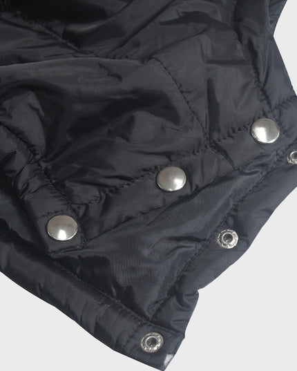Cropped Cotton Vest Jacket
