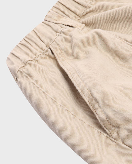 Shorts cargo medianos estilo americano con cintura elástica 