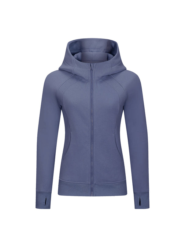 Casual Fleece Sports Hoodie with Pockets