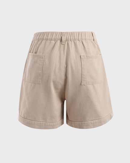 Midsize Be Funky High-Waisted Cargo Shorts