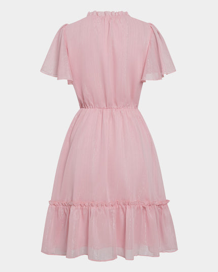 Midsize Glisten Tiered Mini Dress