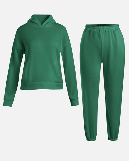 Cushy Green Sweatsuit