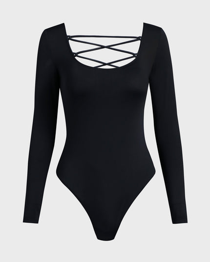 Perfect from All Angle Bodysuit with Built-in Bra