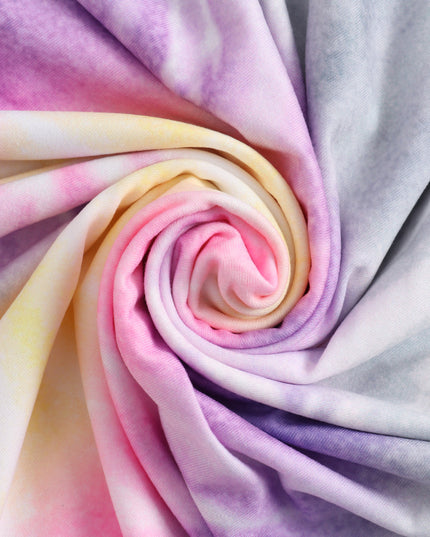 Sudadera con capucha OOTD Tie Dye de tamaño mediano y colorida 