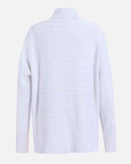 Wool-Blend Turtle Neck Pullover