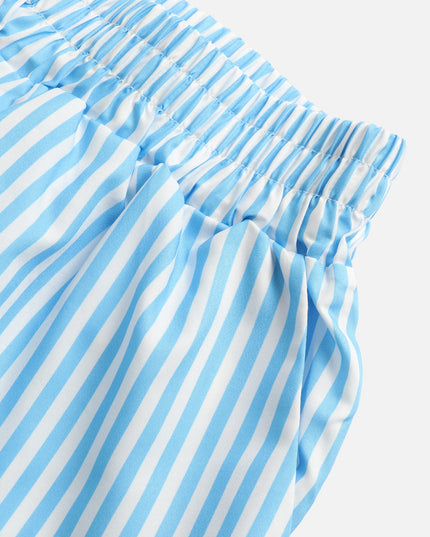 Blue Striped Comfort Set
