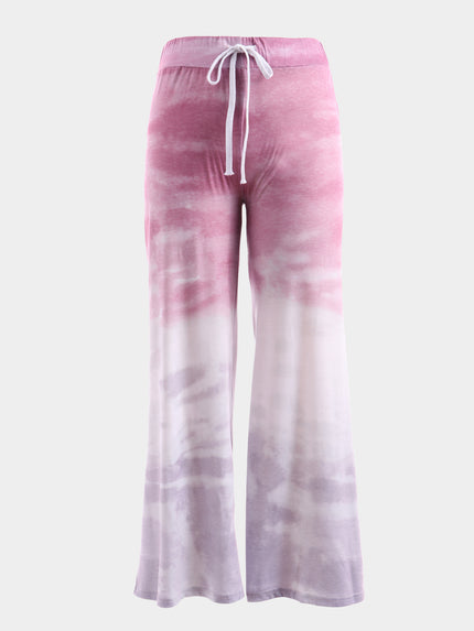 Pantalones holgados con efecto tie-dye So Chill de tamaño mediano 