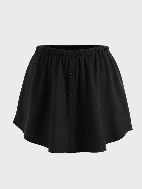 Midsize Layering Half Slip Shirt Extender Skirt