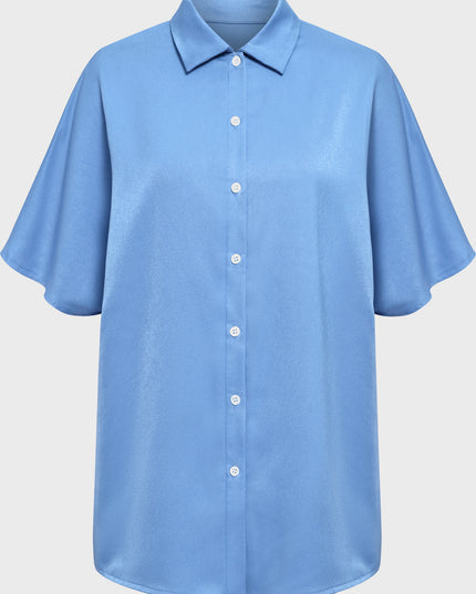Midsize City-Trend Lapel Shirt