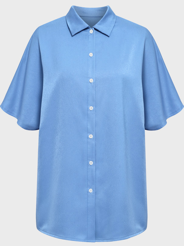 Midsize City-Trend Lapel Shirt